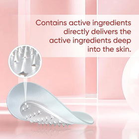 Lence NOVALIFT on forehead and smile line showing targeted smoothing