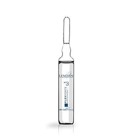 Lendan close-up of a single 13 ml ampoule highlighting concentrated repair formula