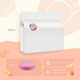 leoce tablet in shower under light stream releasing continuous scent