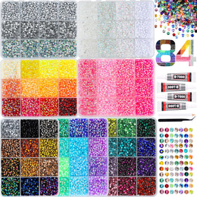 LERBOU front packaging showing full 63,000-piece kit and tools for instant crafting