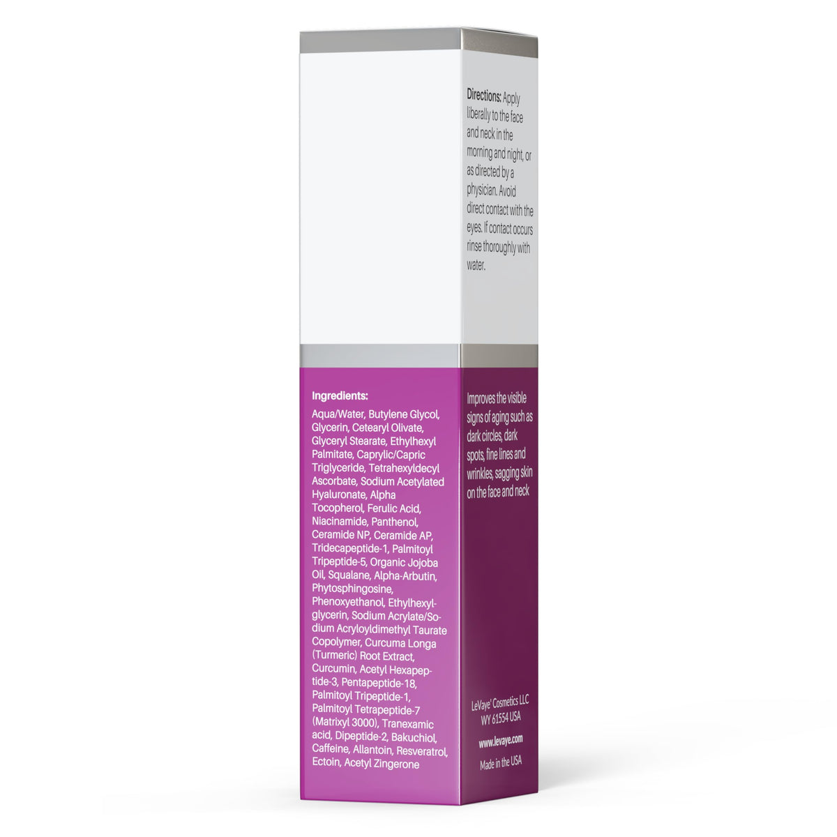 LeVaye' bathroom lifestyle display illustrating integration into daily grooming routine
