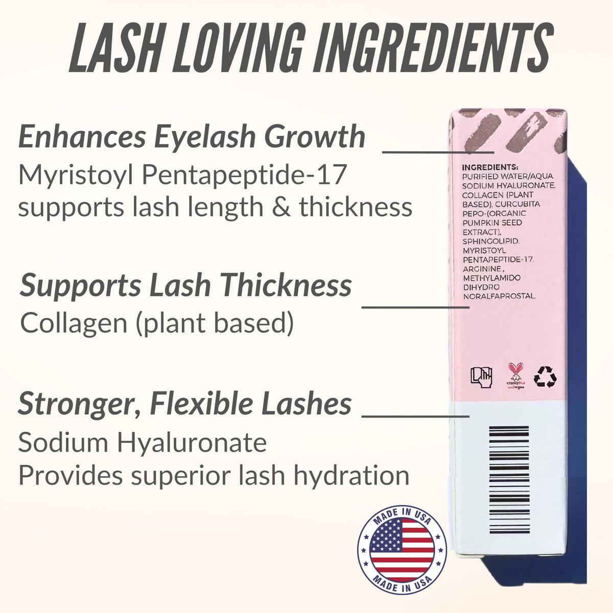 LeVaye' cruelty-free badge on label highlighting ethical, animal-friendly benefit