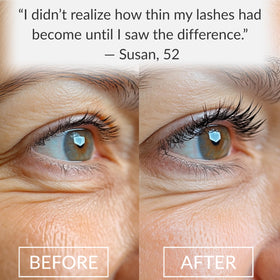 LeVaye' slim applicator close-up for precise nightly lash application