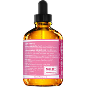 Leven Rose drops on hand to show how few drops hydrate skin and reduce dryness