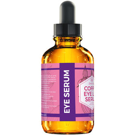 Leven Rose applying serum with fingertip near eye, illustrates gentle application benefit