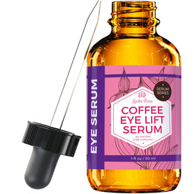 Leven Rose bottles of coffee, rosehip, and pomegranate oils, showing ingredient transparency