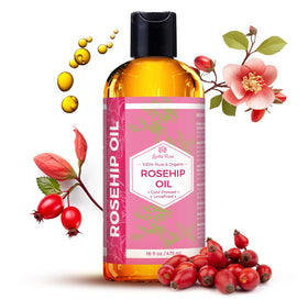 Leven Rose front bottle 16 oz showing label and size for long-lasting supply