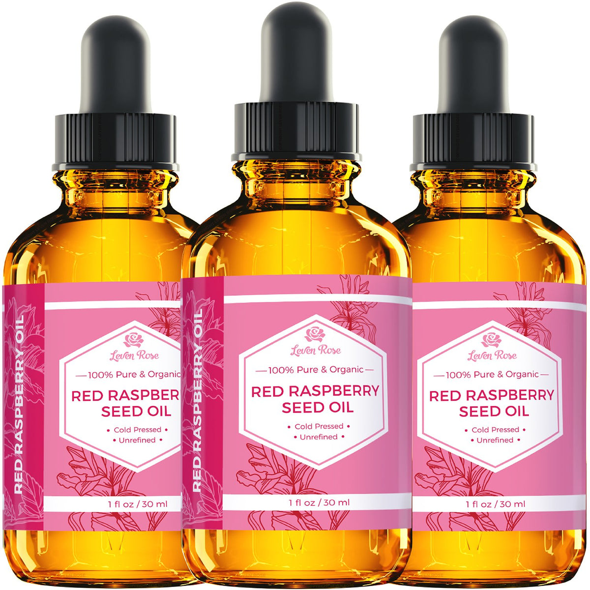 Leven Rose bottle staged on bathroom shelf illustrating natural skincare routine