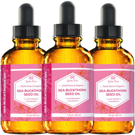 Leven Rose bottle in hand showing 1 oz size for travel convenience
