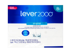 Lever 2000 bar close-up texture highlighting smooth surface and gentle lather potential