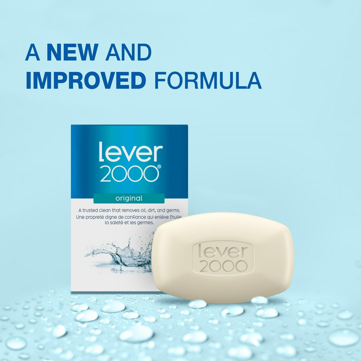 Lever 2000 single bar top view highlighting compact 3.75 oz size benefit