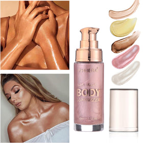 Lezero close-up texture reveals smooth shimmer and moisturizing finish