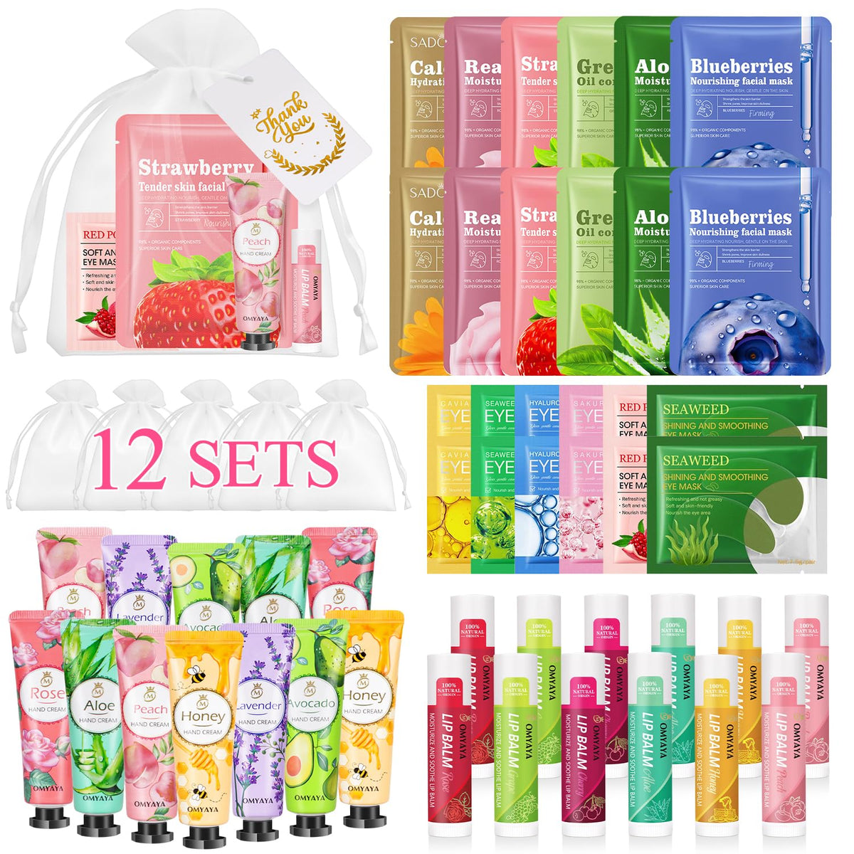LFENYIGI front packaging display showing full 72-piece set and variety