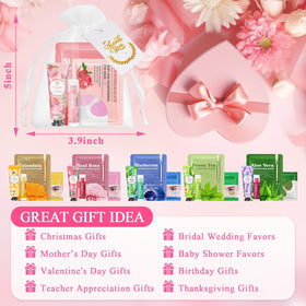 LFENYIGI organza bags and thank-you cards laid out for easy gifting