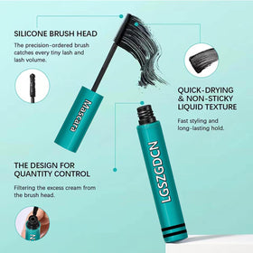LGSZGDCN tube next to ruler displaying compact travel-friendly size