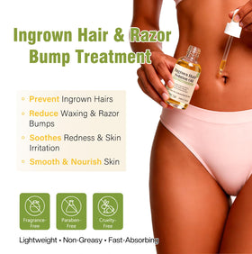 LHOPEBK Nature close-up of serum texture, lightweight absorption benefit