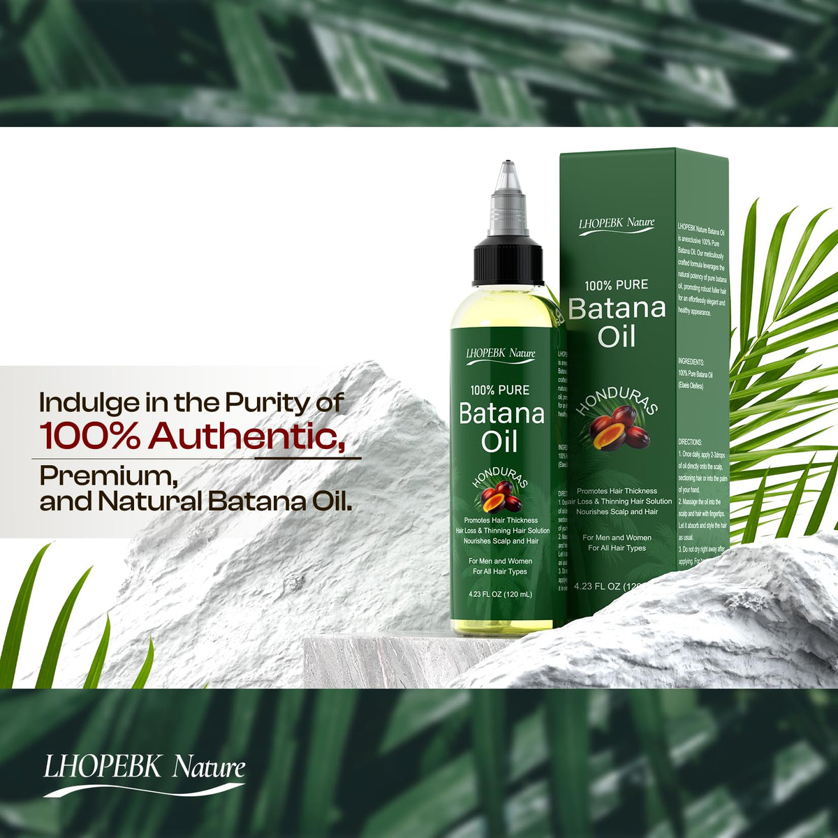 LHOPEBK Nature bottle on vanity conveying daily routine convenience