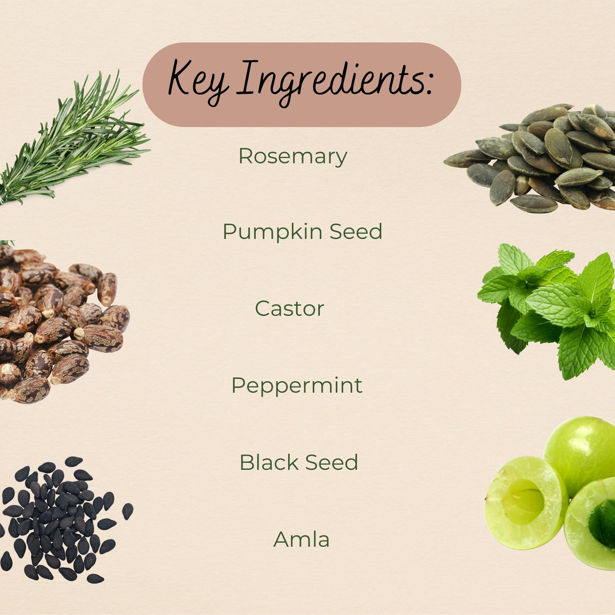 Lia Organics label close-up highlighting natural ingredient list