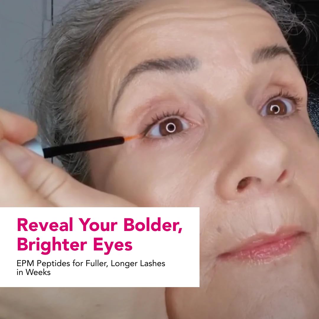 Liaison applicator closeup brush tip for precise lash-line application and minimal waste