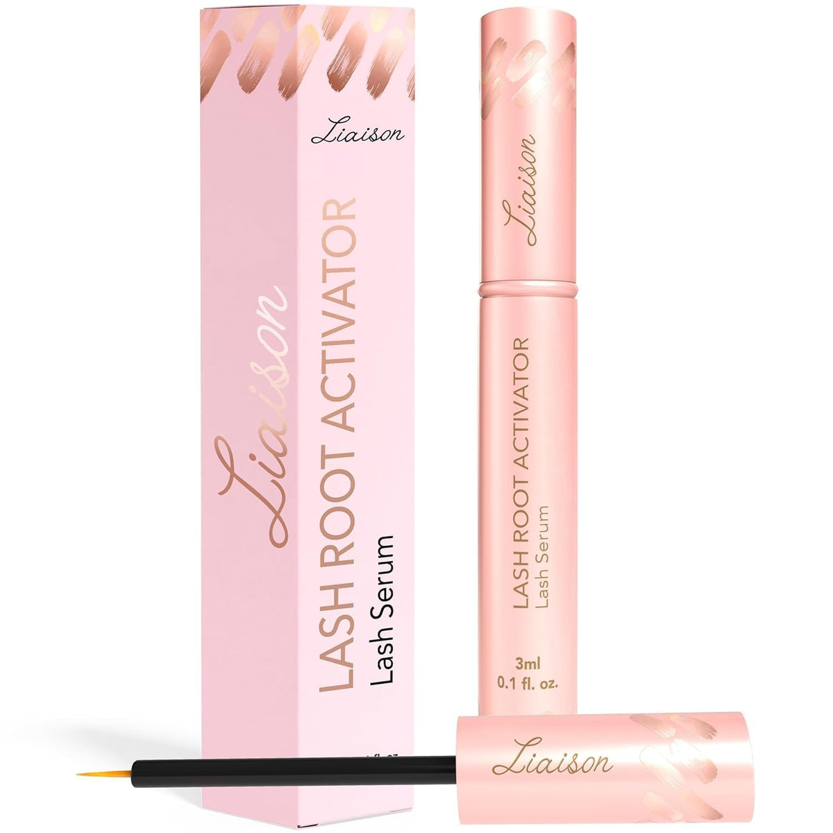 Liaison front packaging 3ml showing compact bottle and clear labeling, easy storage benefit