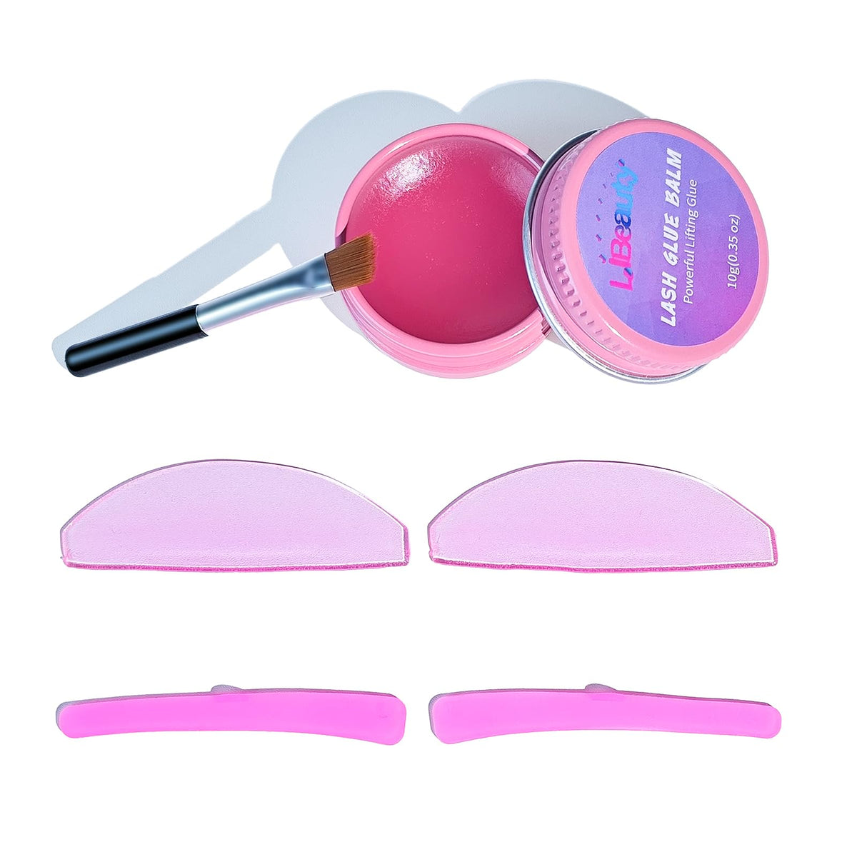 Libeauty front packaging showing the full 3-piece kit and contents for convenience