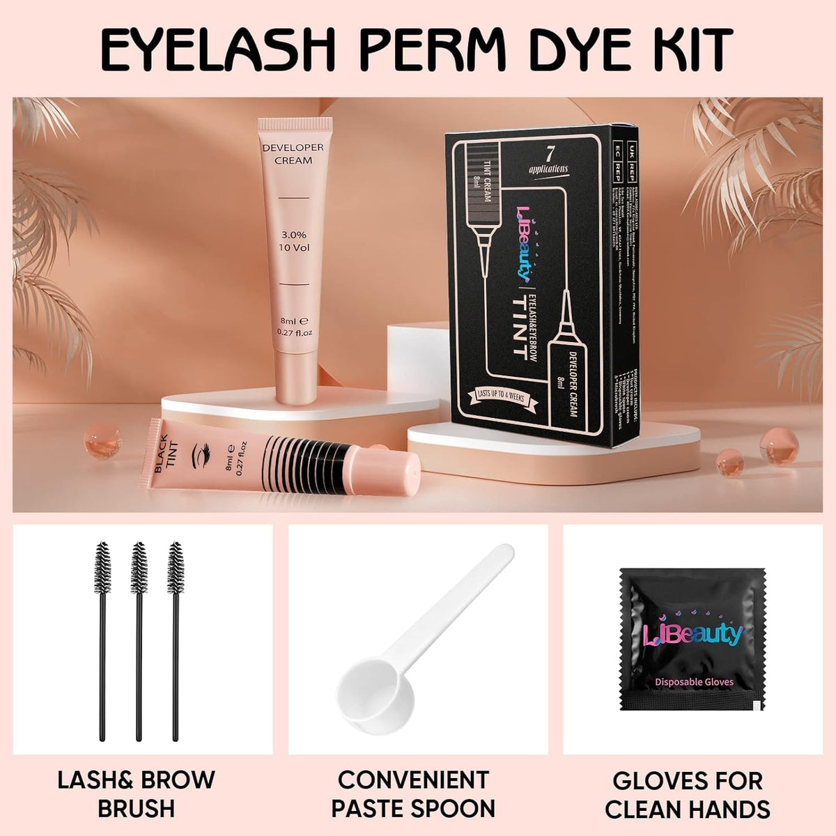 Libeauty label ingredients and instructions clear readable safety info