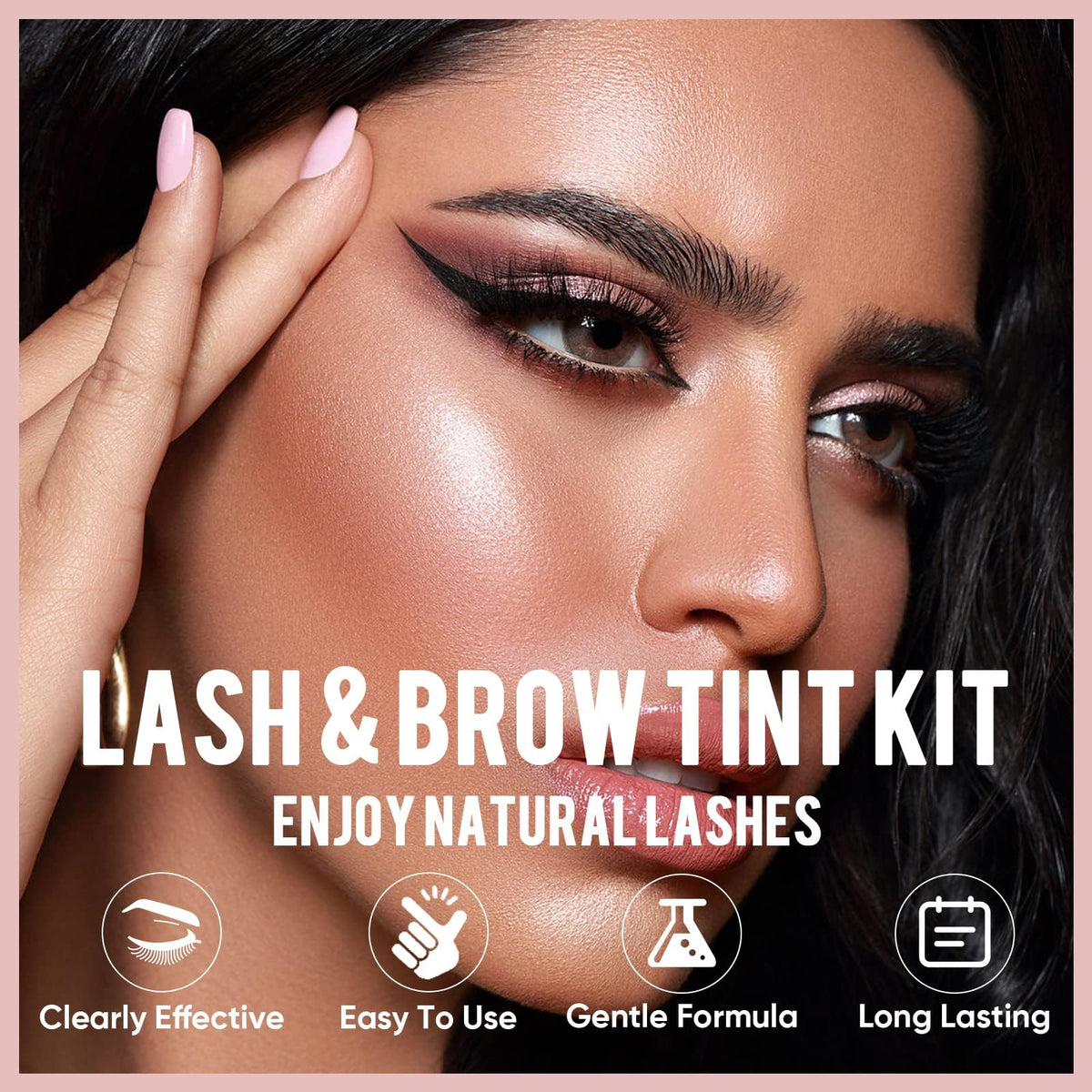 Libeauty close-up of lotions and dyes highlighting gentle formula and precise mixing