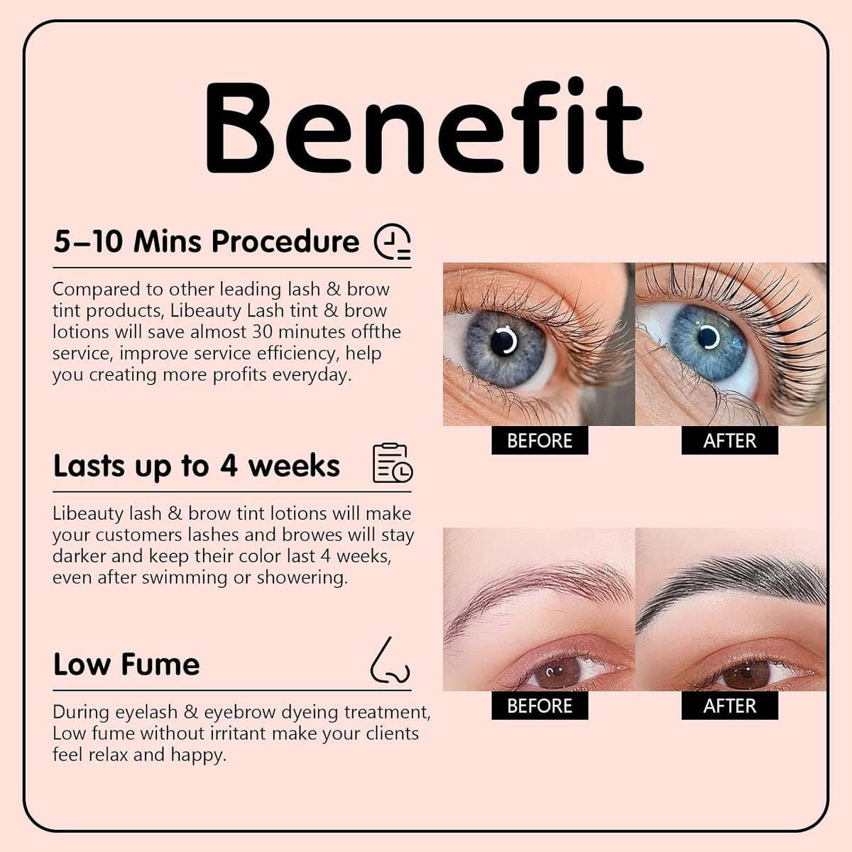 Libeauty size scale next to hand illustrating compact kit portability