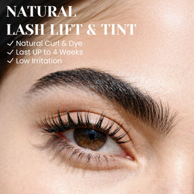 Libeauty upgraded lash glue balm texture on spatula highlighting slower set time and control