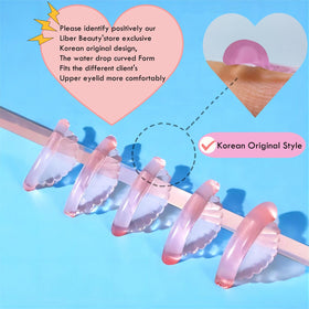 Liber Beauty inner corner detail highlighting support for short lashes benefit