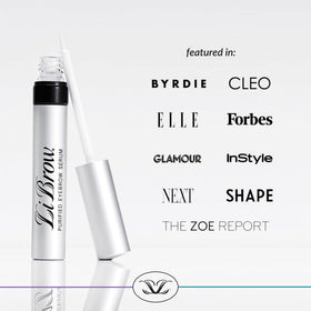 LiBrow on a vanity scene showing routine-ready beauty convenience