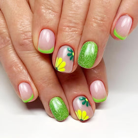 LIDUNANWU glossy nail surface texture reflecting light for salon-polish look