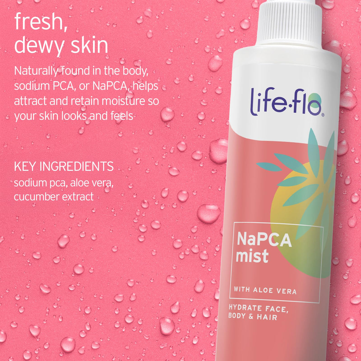 Life-Flo mist spray nozzle close-up for precise, even application