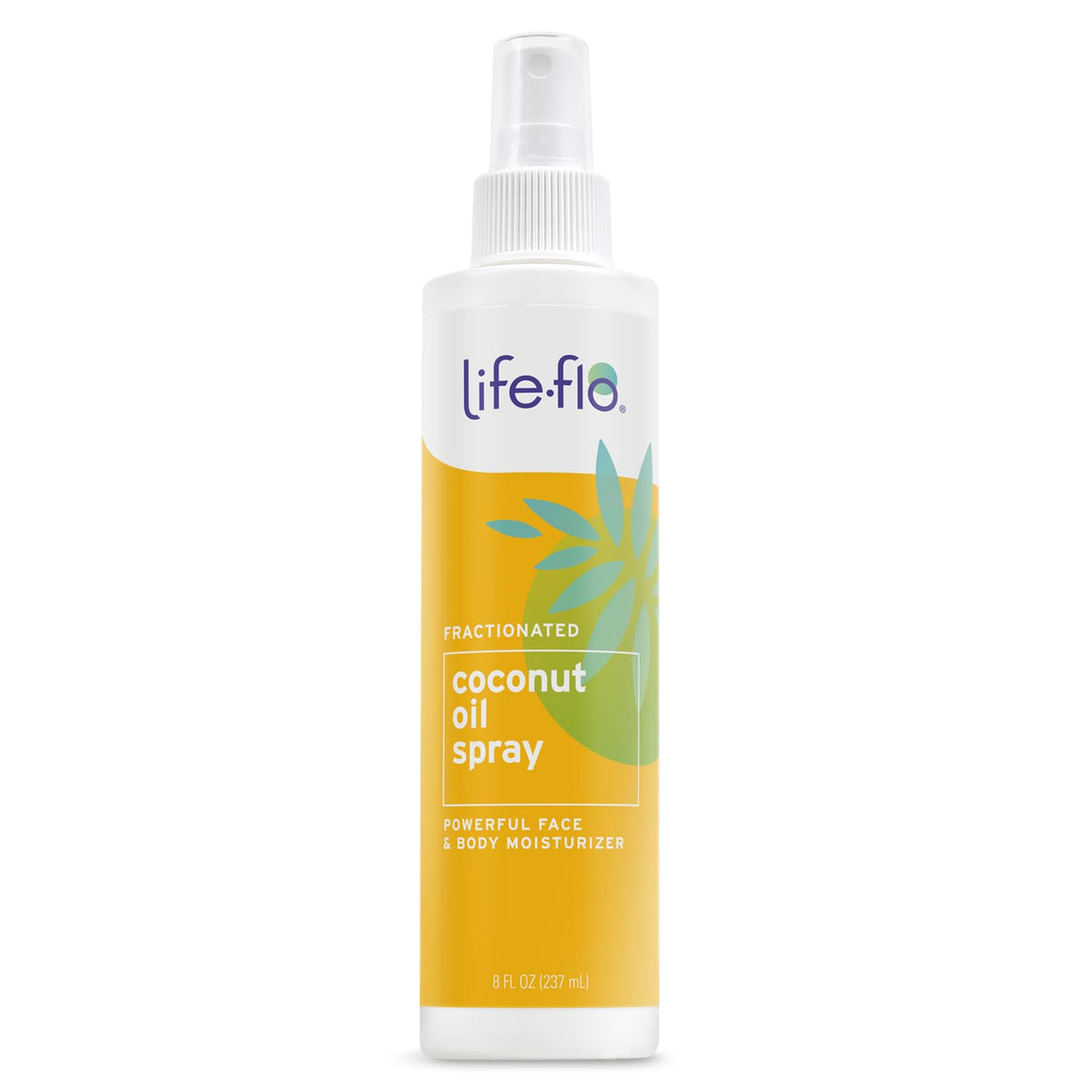 Life-Flo front packaging showing bottle and branding for quick product ID