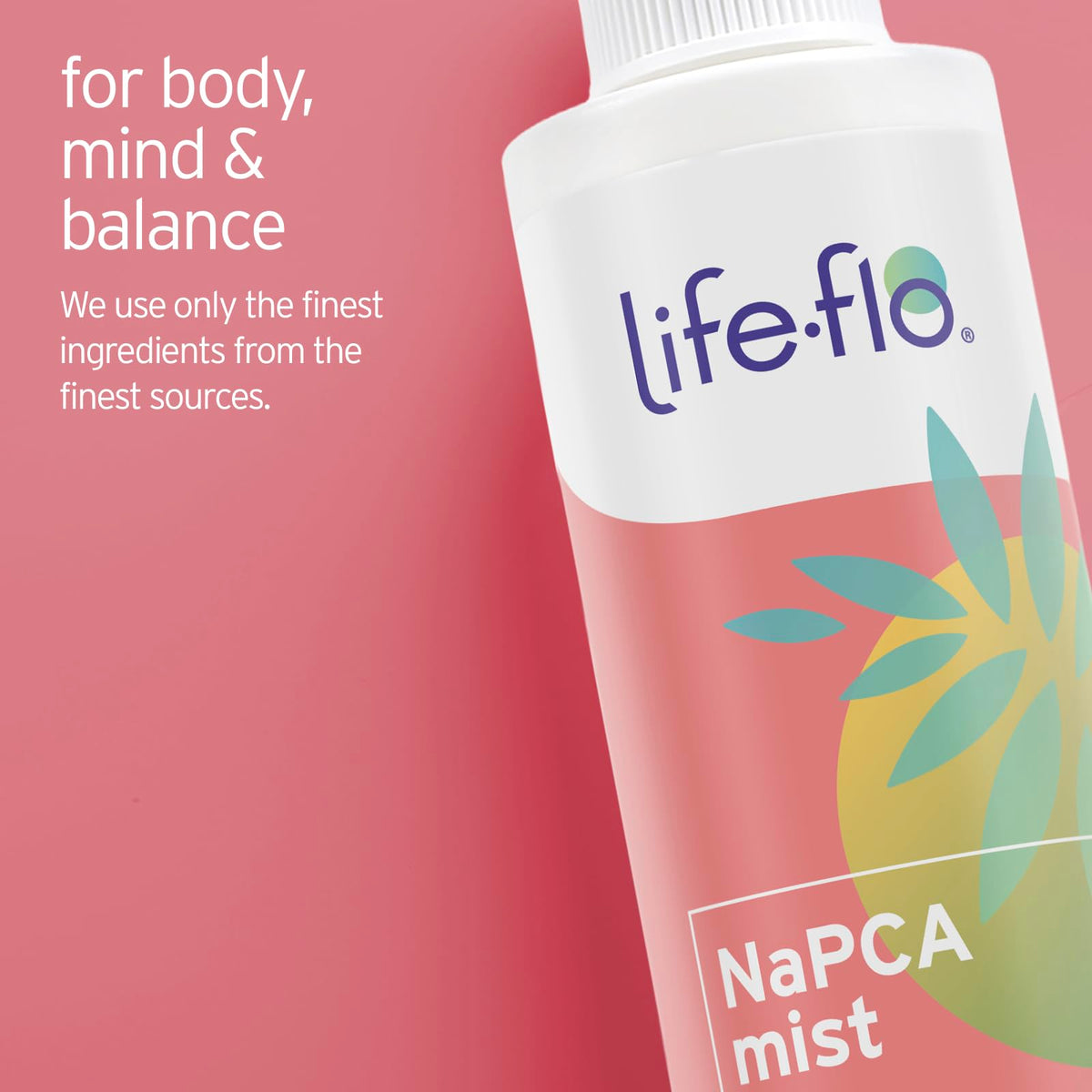 Life-Flo mist used on hair to add softness and shine between washes