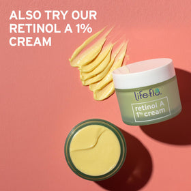 LIFE-FLO displayed on bathroom vanity for natural daily skin-care routine