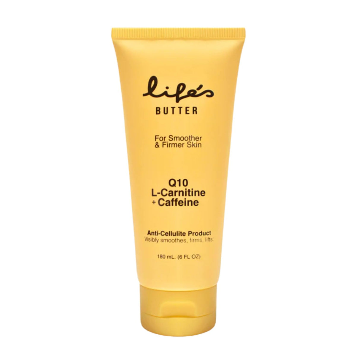 Life's Butter front packaging showing product and benefit of firmer skin