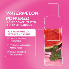 Glow Recipe toner on bathroom shelf in lifestyle setting for daily routine