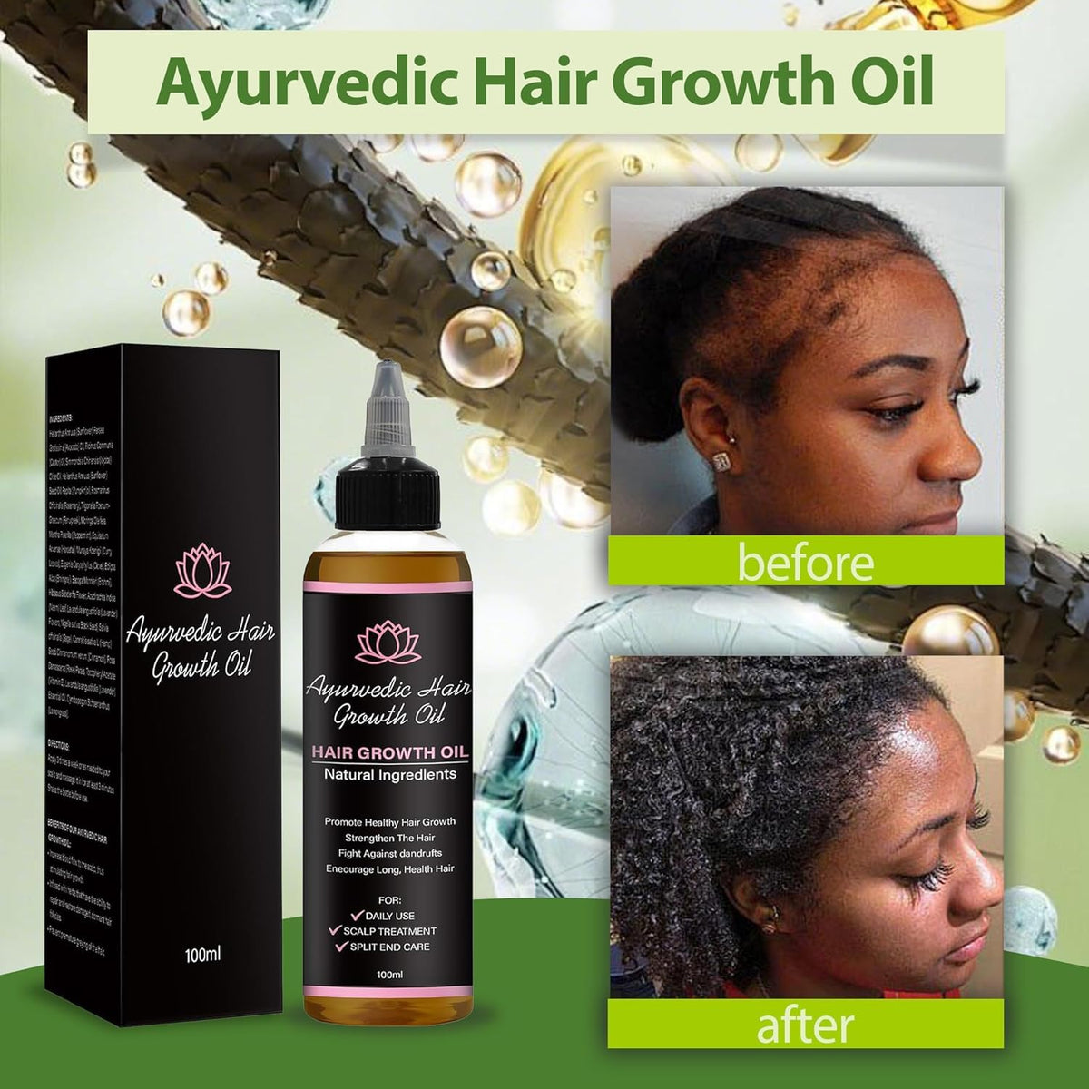 Lifewithqueenp oil texture drop demonstrating lightweight absorption