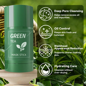 Liftouch cream texture spread on fingertip showing clay consistency and absorption
