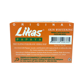 Likas papaya soap texture closeup highlighting smooth lather quality