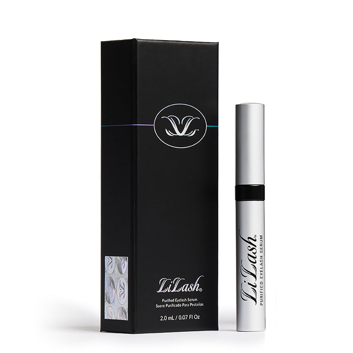 LiLash front packaging showing 2mL tube and label, conveys trustworthy formulation