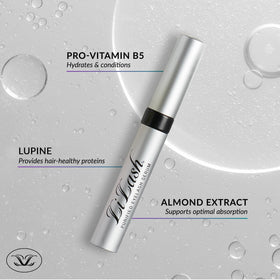 LiLash applied to upper lash line, demonstrates safe daily use for fuller-looking lashes