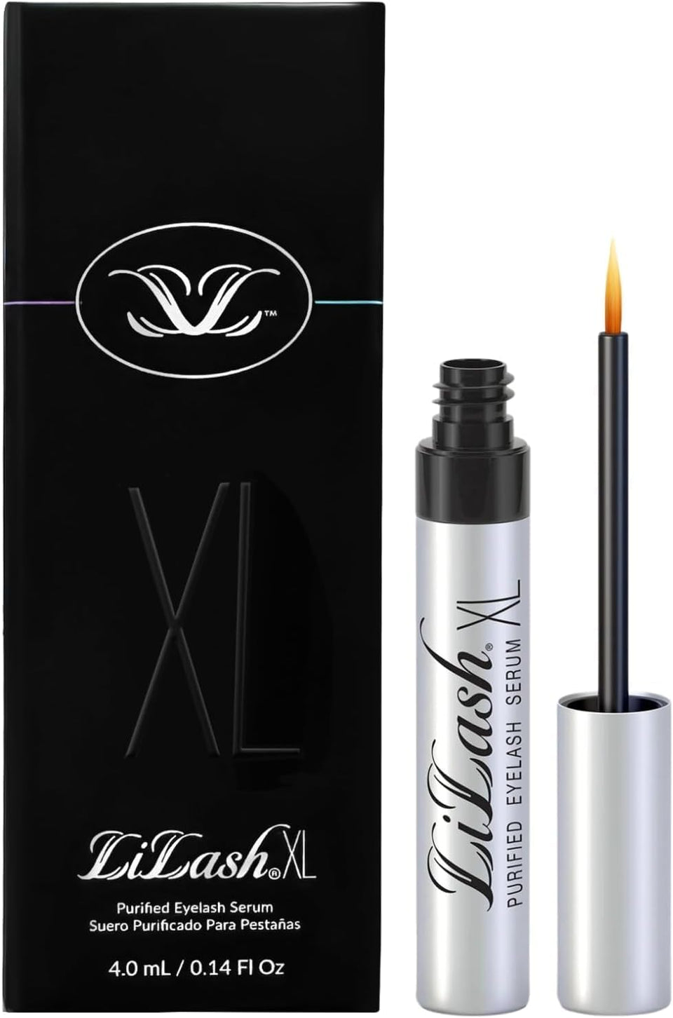 LiLash front packaging showing tube and branding for clear product identification and trust