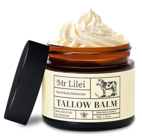 Lilei Beauty jar front label showing product name and unscented benefit