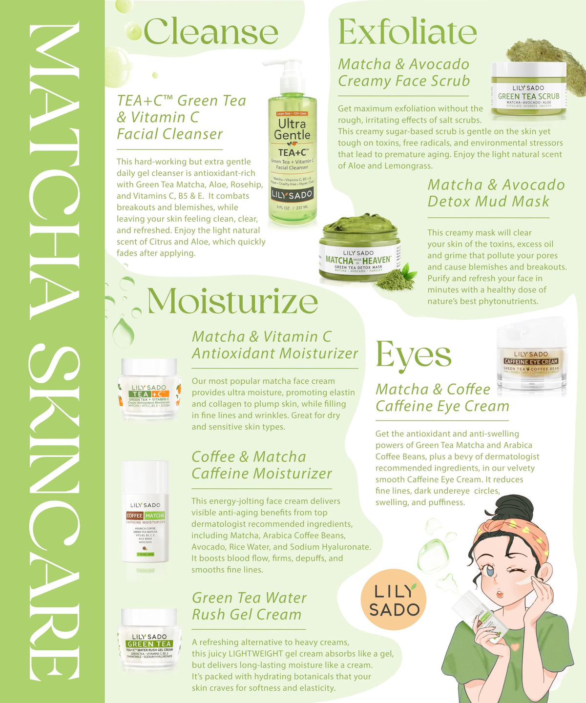 LILY SADO used as face primer under makeup for longer wear