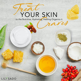 LILY SADO creamy texture close-up highlighting smooth absorption benefit