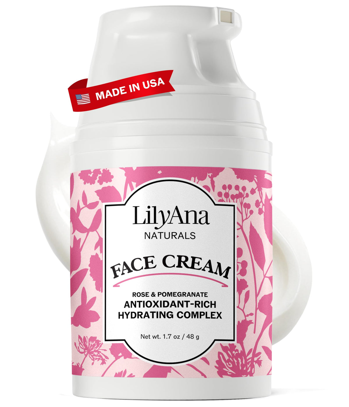 LilyAna Naturals front jar showing clean label and product benefit