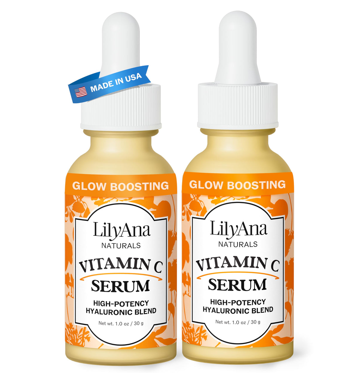 LilyAna Naturals front packaging showing double-pack and benefits