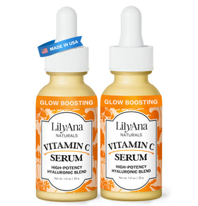 LilyAna Naturals front packaging showing double-pack and benefits